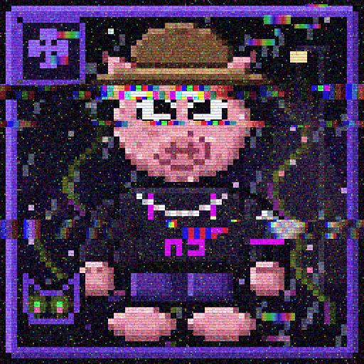 Clay Pig #292 (Glitch)