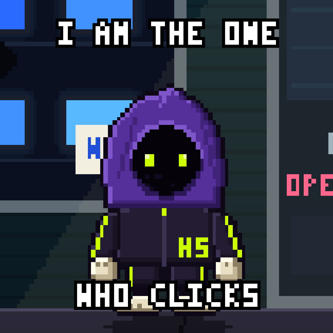 I Am the One Who Clicks